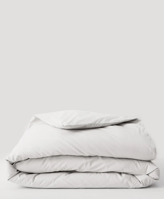 organic cool-air percale duvet cover