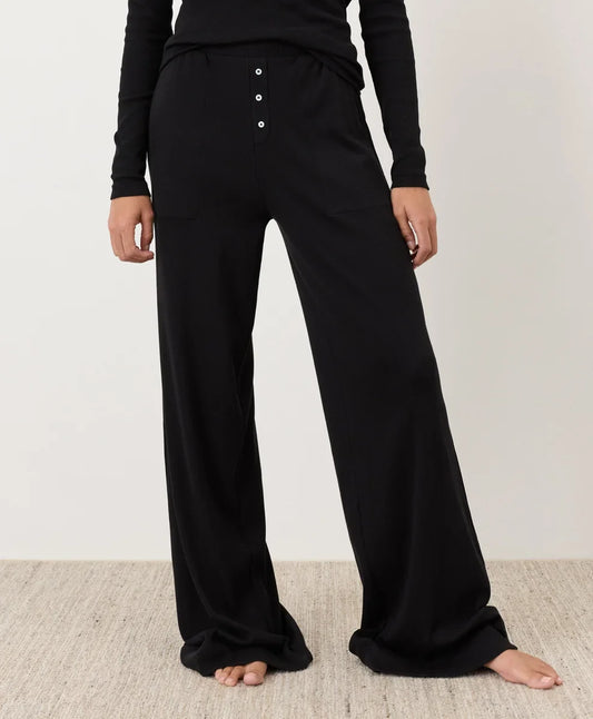 clearance dream rib wide leg lounge pant