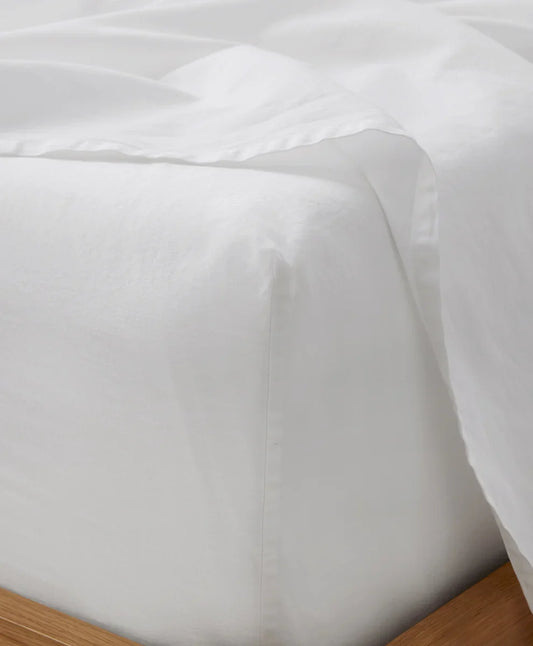 organic room service sateen fitted sheet