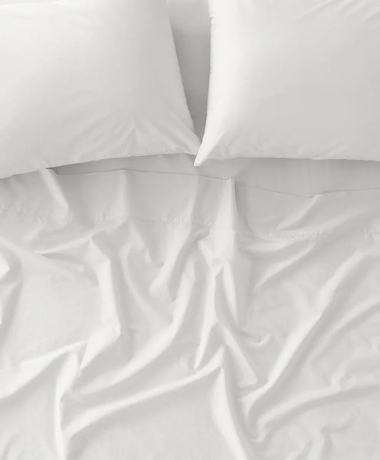 organic cool-air percale flat sheet
