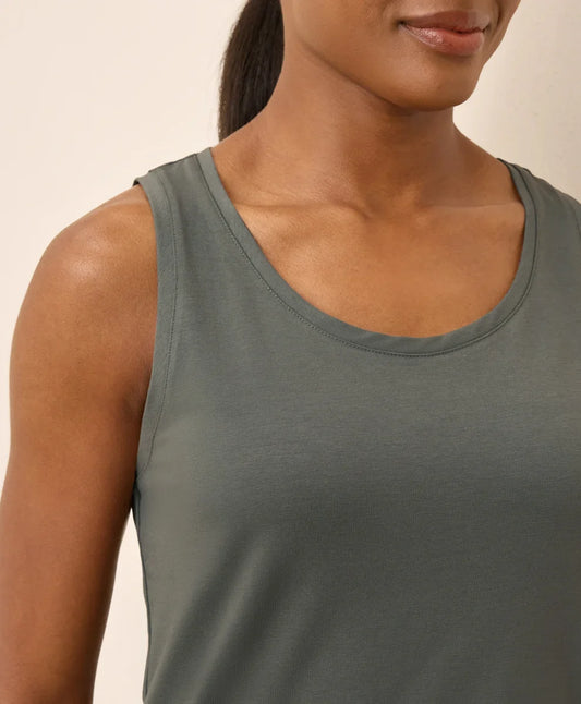 clearance luxe stretch jersey tank