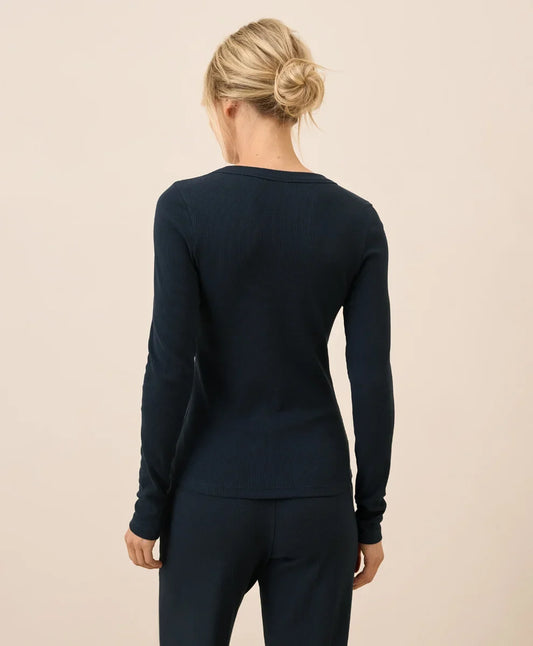 clearance easy rib slim henley